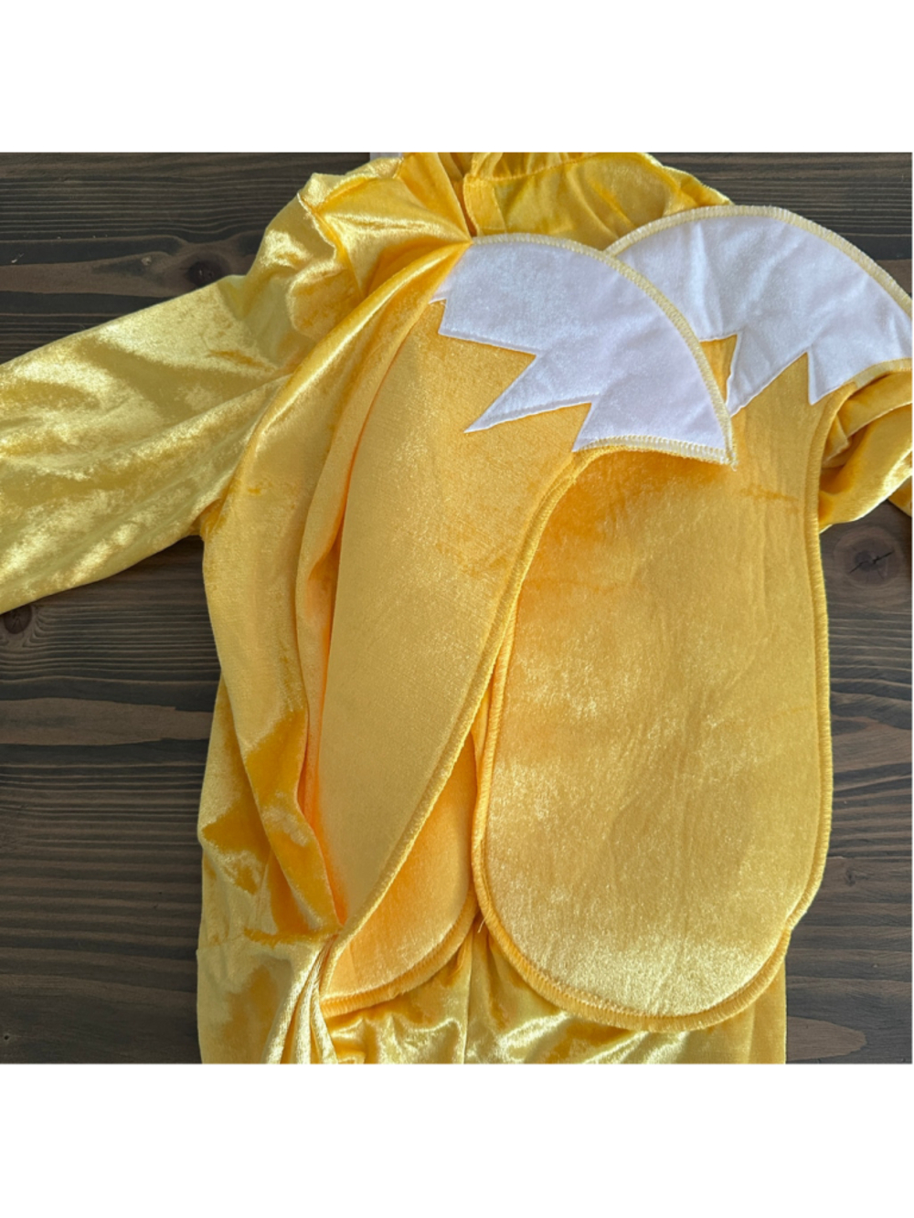 Disguise Sonic Tails Costume Boys L 10-12 Sonic the Hedgehog 2 Hooded Jumpsuit - Picture 7 of 7